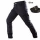 thumbnail image 3 of Pantalones de carga IX7 IX9 para hombre, pantalón táctico para caminar, entrenamiento táctico, piel de tiburón, carcasa suave, resistente al viento, impermeable, de felpa gruesa, 3 of 5