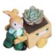 thumbnail image 1 of Easter Bunny Cartoon Planter,Flower Pot for Succulents, A, 1 of 5