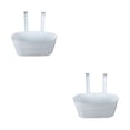 thumbnail image 1 of Yuarrent Cubo de flores ligero - para macetas colgantes de metal resistentes a la intemperie para interiores y exteriores blanco 28 * 13 * 12 * blanco 28*13*12*22.5*9.5 2Conjunto, 1 of 6