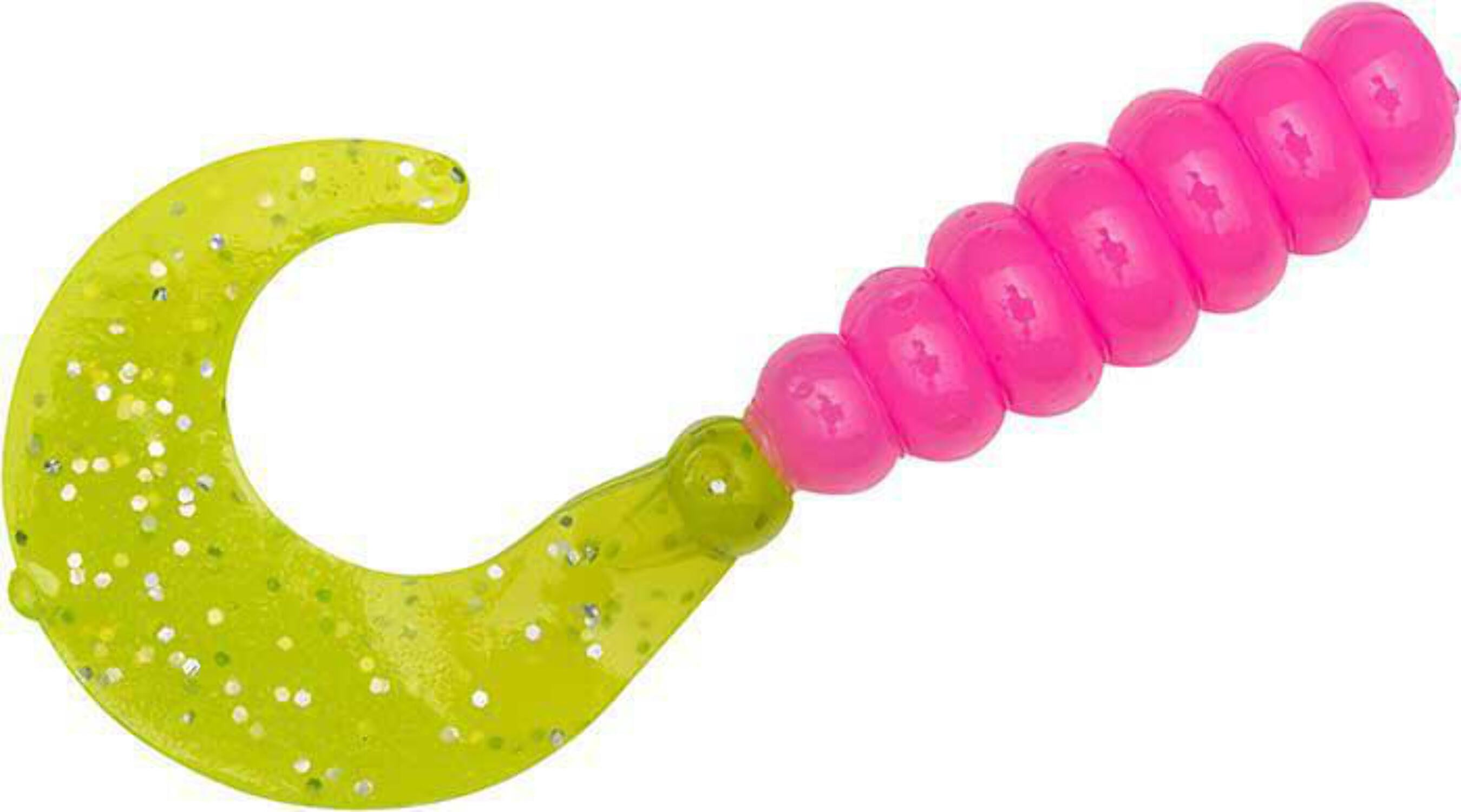 Mr Crappie Grub 2'' Electric Chicken 20pk