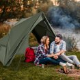 thumbnail image 2 of Gymax 2 in 1 Camping Cot Combo Travel Cot Tent w/Pop-up Tent Shelter Bag & Rainfly, 2 of 10