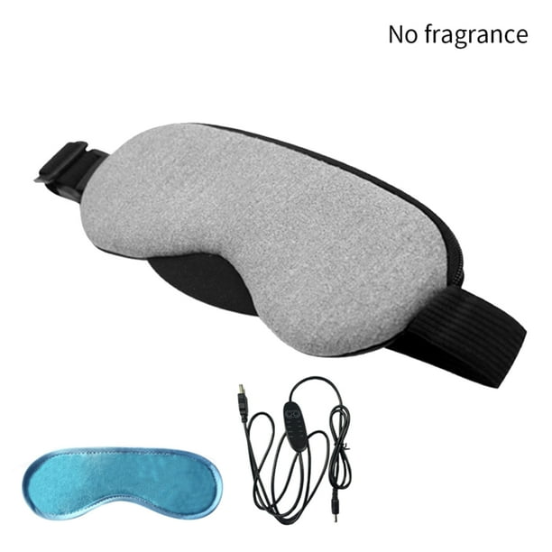 Heated Eye Mask for Dry Eyes Eye Heating Sleep USB Cold Pad Warm Cotton