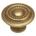 thumbnail image 2 of Hickory Hardware P8196-ST 1.25 In. Manor House Silver Stone Cabinet Knob, 2 of 2