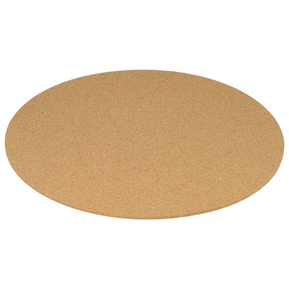 Uxcell 10" Cork Coasters, 6 Pack Round Cork Plant Saucers Absorbent Cork Mat for Gardening Plants Dinning Table