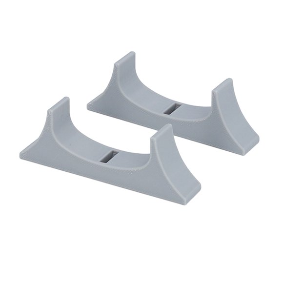 U Console Holder Vertical Stand, Prevent Slip Stable 3D Printed Horizontal Stand, Cooling Bracket with Enhanced Cooling Design forU Console