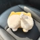 thumbnail image 4 of Suave y encantadora funda para caja de pañuelos con forma de Corgi, bolsa de almacenamiento creativa, bolsa colgante, caja de pañuelos, embalaje para el hogar del coche (amarillo), encantador cajón del coche, accesorios para el coche, decoración interior del coche oso de fresa Electrónica, 4 of 5