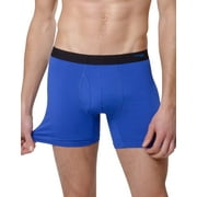 INNERSY Mens Boxer Briefs Cotton Stretchy Underwear 7 Pack for a Week(L,Rainbow Colors)