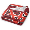 thumbnail image 2 of North Greenville University Fleece Blanket, Very Soft Microfiber Flannel Blanket for Couch Warm and Cozy for All Seasons, Black, 2 of 6