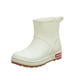 thumbnail image 1 of Botas de lluvia para mujer Botas de lluvia de pantorrilla baja impermeables para días lluviosos Lluvia versátil 235cmx17cm, 1 of 8