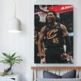 thumbnail image 5 of Donovan Mitchell Canvas Poster Print Photo Art Painting Canvas Poster Home Decorative Bedroom Modern Decor Posters Gifts 12x18inch(30x45cm), 5 of 6