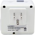 thumbnail image 2 of ARCADORA Mechanical Timer Switch 2PCS 24 Hour Dial Outlet 1250W Tungsten Rating For Lights Fans Energy Saving, 2 of 10