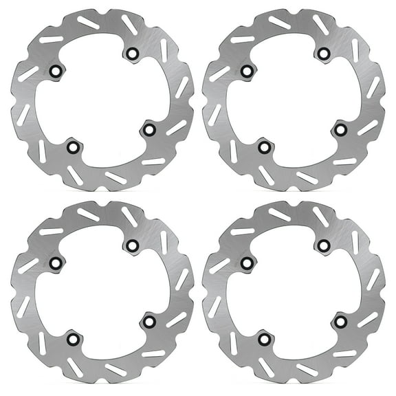 4 Front Rear Brake Disc Rotors For Honda Talon 1000R 1000X 4 19-23 43251-HL6-A01 SXS Talon 1000 R 2019-2022