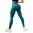 thumbnail image 2 of Anti Cellulite Leggings Womens Butt Lifting Tummy Control Resistance Band Legging Cellumove 3D Compression Shaping Pants Blue S, 2 of 6