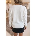 thumbnail image 3 of ZhiHiMeRi Women's Duck Print Sweater, Casual Round Neck Pullover XL, 3 of 12