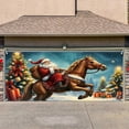 thumbnail image 4 of Holiday Cheer Garage Festive Christmas Banner with Bright Colors Festive Design Perfect for Auto Enthusiasts Home Garages Easy Hanging Durable Material, 4 of 5