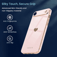thumbnail image 4 of Entronix Case Compatible with iPhone 17 Air - [Flexible] Luxury Glossy Heart, 4 of 5