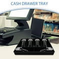 thumbnail image 2 of MasteelfCA Cash Drawer Tray Money Tray Portable Currency Till Replacement Tray Cash Register Box for Shop, 2 of 9