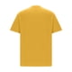 thumbnail image 4 of Playeras Elvqul para Hombre Liso Amarillo Casuales Cuello Redondo Manga Corta Algodón, 4 of 4