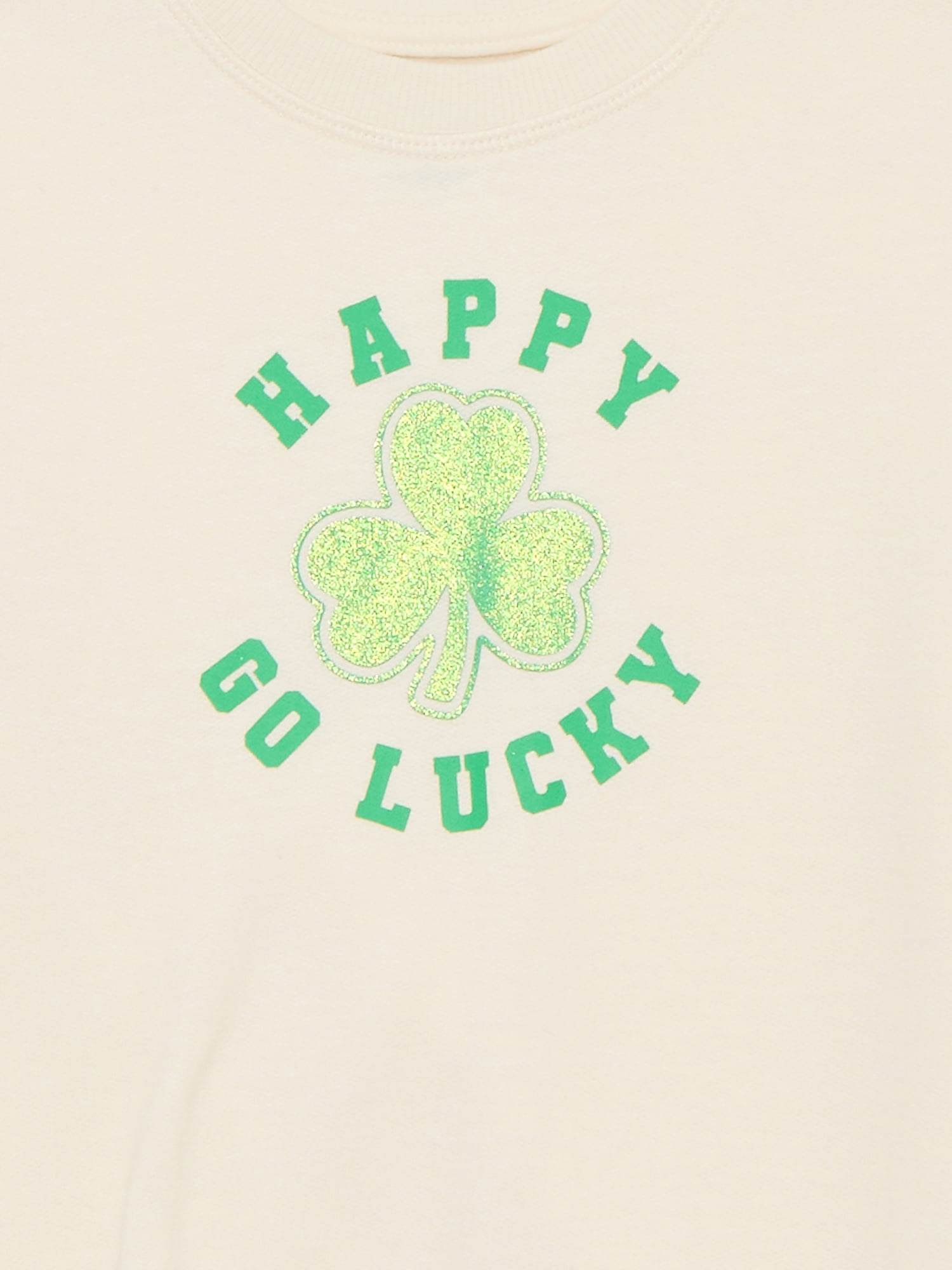 St. Patrick's Day Girls Fleece Graphic Sweatshirt from Way To Celebrate, Sizes 4-18