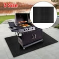 CPAN Fireproof Fire Mat Floor Lawn Protection BBQ Grill Pad Rug Firepad