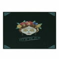 thumbnail image 1 of Day of the Dead Cutting Board, Hispanic Holiday la Calavera de la Catrina Inspired Hairstyle and Make, Decorative Tempered Glass Cutting and Serving Board, Small Size, Multicolor, by Ambesonne, 1 of 1