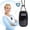 Black, variant on AirTamer A315W Rechargeable Personal Air Purifier with Ionic Technology, Portable Wearable Air Cleaner, White with Black Leather Travel Case