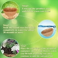 Puhuiying Coco Coir Liners for Hanging Baskets 816inch, 100 Natural