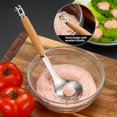 thumbnail image 2 of Toystoory Cuchara para hacer albóndigas, hogar, restaurante, cocina, acero inoxidable, para hacer bolas de carne, cuchara, utensilio de cocina, cuchara Cocina y Comedor Toystoory HA6323-00B, 2 of 6