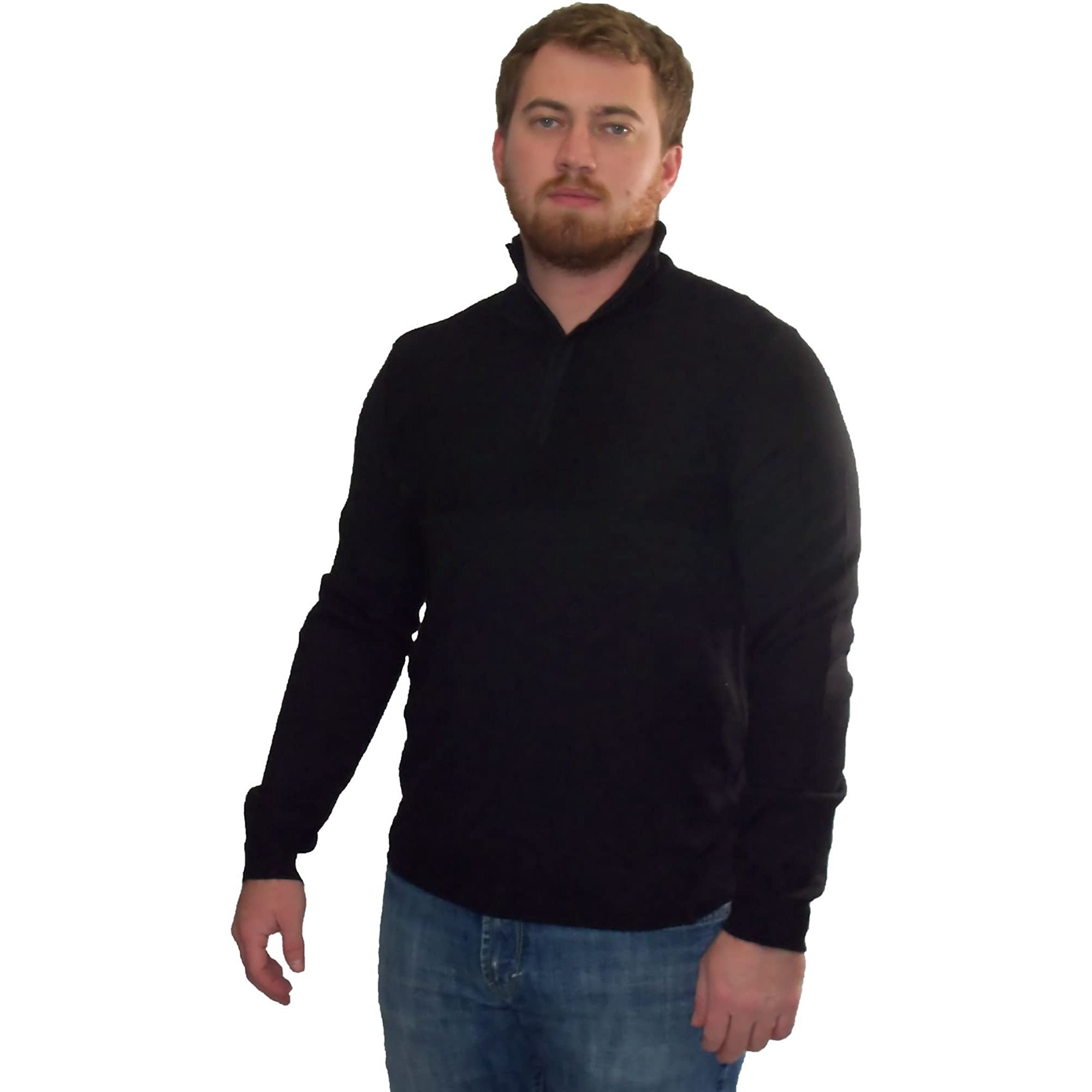 Calvin Klein Mens Lifestyle 1/4 Zip Pullover Sweater | Walmart Canada