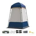 thumbnail image 4 of Playa de carpa de ducha de carpa de privacidad con bolsa de transporte configuración fácil de refugio impermeable para acampar el vestuario del Azul, 4 of 8