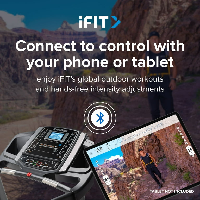 NordicTrack T 6.5 S Treadmill for Running and Walking with 5 Display and SpaceSaver Design