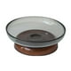 thumbnail image 1 of Frutero de cristal moderno, ligero y lujo, redondo, gran capacidad con base, ideal for sala estar, salón o decoración del hogar, 1 of 6