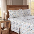 thumbnail image 1 of Pine Canopy True North By Sleep Philsophy Cozy Flannel Cotton Flannel Printed Sheet Set, 1 of 5