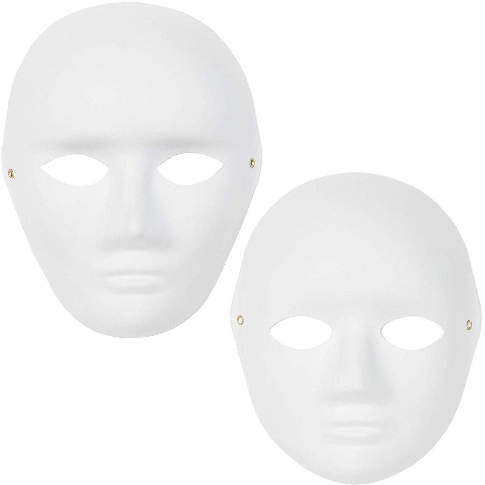 Bright Creations Blank DIY Masquerade Craft Cat Masks for Halloween 24 Count