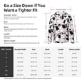 thumbnail image 6 of Picia Cute Animal with Cow Women's Men's UPF 50+ Sun Protection Hoodie Shirt Long Sleeve SPF Fishing Outdoor UV Hiking Lightweight Shirts-, 6 of 9