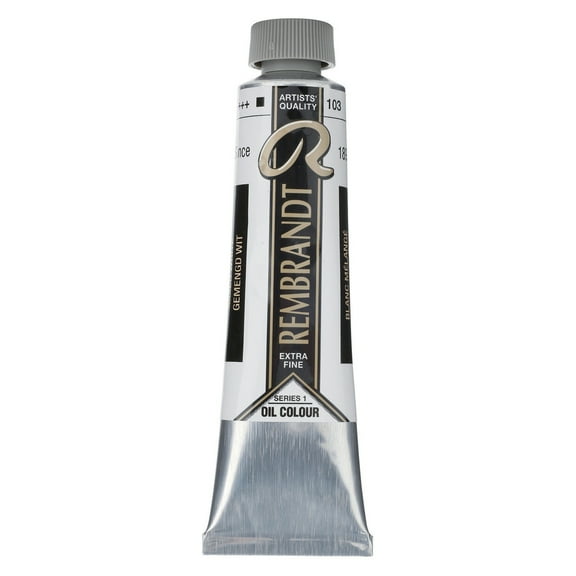 Rembrandt Artists' Oil Color, 40ml, Mixed White
