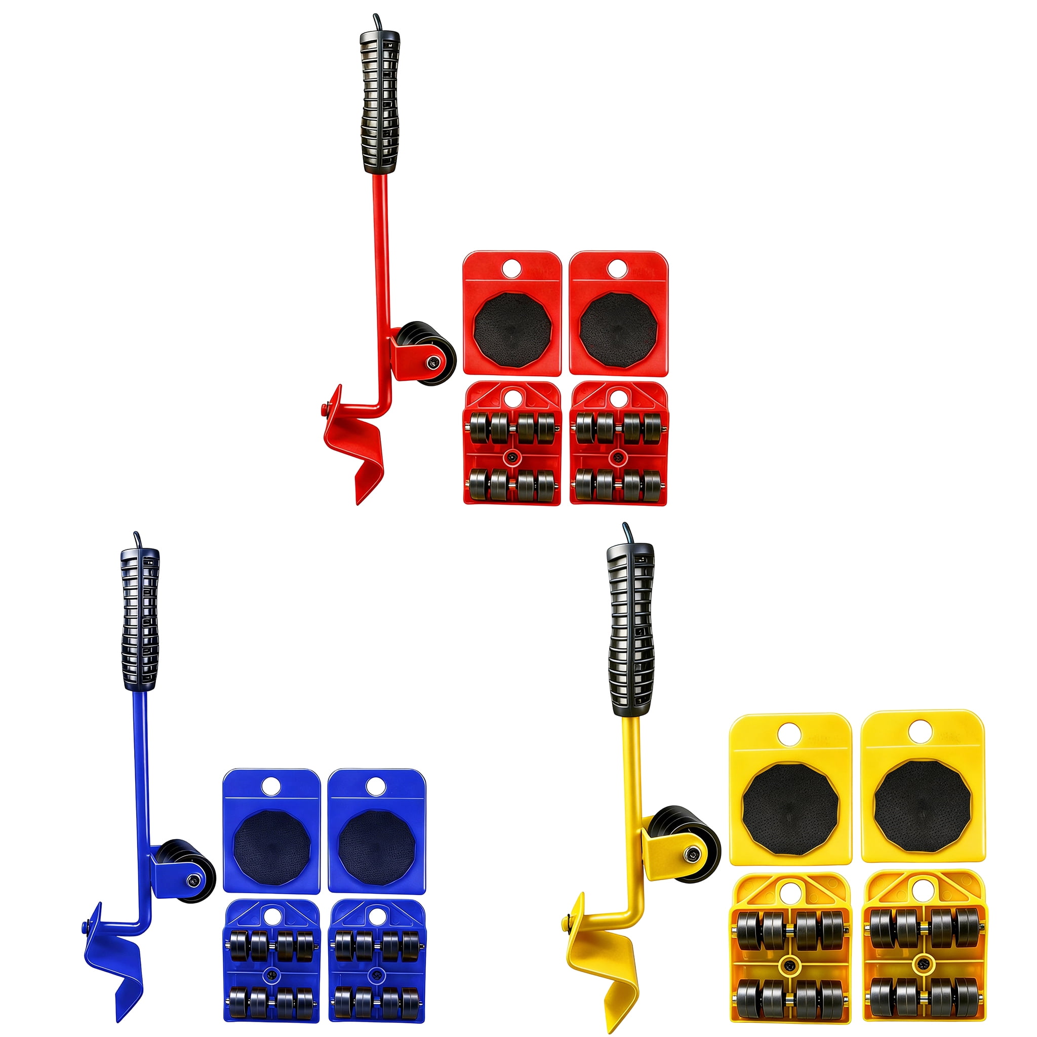 Strong ABS Furniture Sliders Set Of 5 For Easy Moving Heavy Items Like Couches Tables Cabinets Moving Sliders Movers