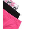 thumbnail image 4 of Real Love Girls' Active Shorts Set - 6 Piece Fashion T-Shirts and Performance Bike Shorts (7-16), 4 of 7