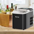 thumbnail image 4 of Costway Portable Ice Maker Machine Countertop 26LBS/24H LCD Display w/ Ice Scoop Black, 4 of 10