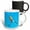 Multicolor, variant on 3drose, Usa, Florida, Golden Orb Spider - Us10 Gjo0392 - Greg Johnston, 11oz Two-tone Blue Mug