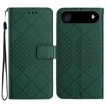 thumbnail image 1 of Flip Wallet Case for iPhone Air with Kickstand & Wrist Strap, Shockproof TPU Inner Green, 1 of 7