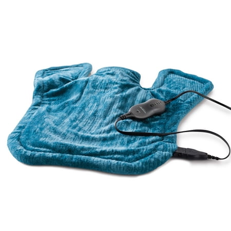 Sunbeam XL Renue Tension Relieving Heat Therapy Neck and Shoulder Wrap Heating Pad,