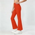 thumbnail image 5 of Mifsaly Girls Flare Leggings High Waisted Stretchy Bootcut Pants Soft Comfortable Athletic Dance Workout Bell Bottom Trousers, 5 of 9