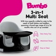 thumbnail image 2 of Asiento para Bebé Bumbo 3 en 1 Multi-Asiento 6-36 Meses Negro/Gris, 2 of 9