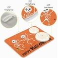 thumbnail image 4 of GZHJMY Halloween Décor Dish Drying Mat - 18 x 24inch- Extra Large Microfiber Dish Drying Mat, Dish Draining Mat, Counter top Mat, Funny Skeleton（126）, 4 of 7