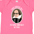 thumbnail image 4 of Inktastic To Thine Own Self Be True Shakespeare Boys or Girls Baby Bodysuit, 4 of 5
