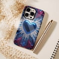 thumbnail image 6 of Vibrant Artistic Heart Metallic Gradient Protective Case Compatible with iPhone 11/12/13/14/15/16 (Pro Max/Plus), 6 of 9