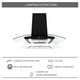 thumbnail image 2 of Campana SUPRA CI-90-BLACK de Isla 90 cm Negro, 2 of 4