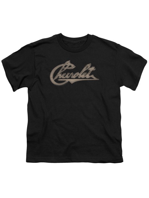 Chevrolet - Chevy Script - Youth Short Sleeve Shirt - Medium