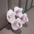 thumbnail image 5 of oqasdz Girls Sandals Comfortable Thick Sole Kids Sandals with Straps for Everyday Play and Beach Adventures Casual Summer, 5 of 6